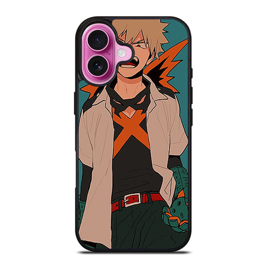 MY HERO ACADEMIA ANIME BAKUGOU iPhone 16 Plus Case Cover