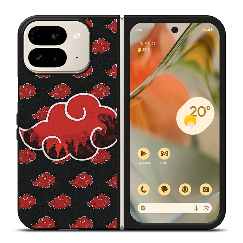 NARUTO AKATSUKI CLOUDS LOGO Google Pixel 9 Pro Fold Case Cover