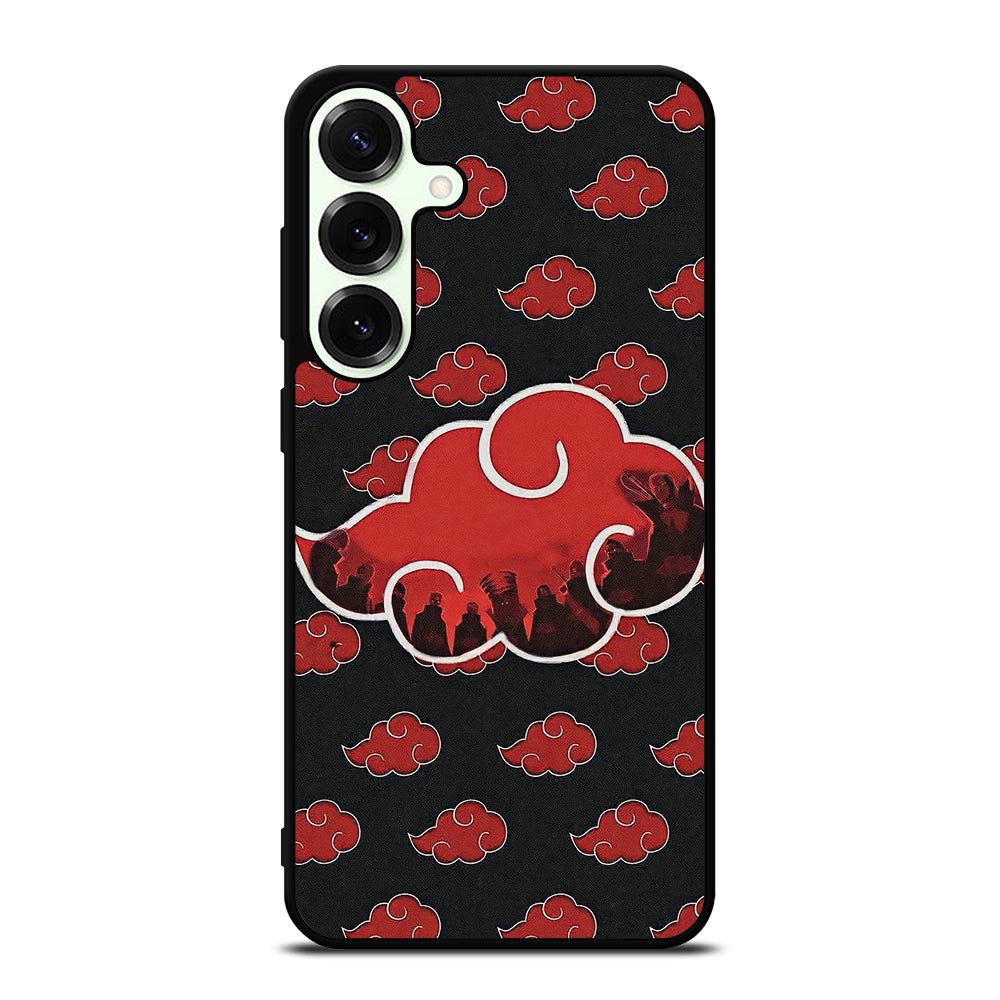 NARUTO AKATSUKI CLOUDS LOGO Samsung Galaxy S25 Plus Case Cover