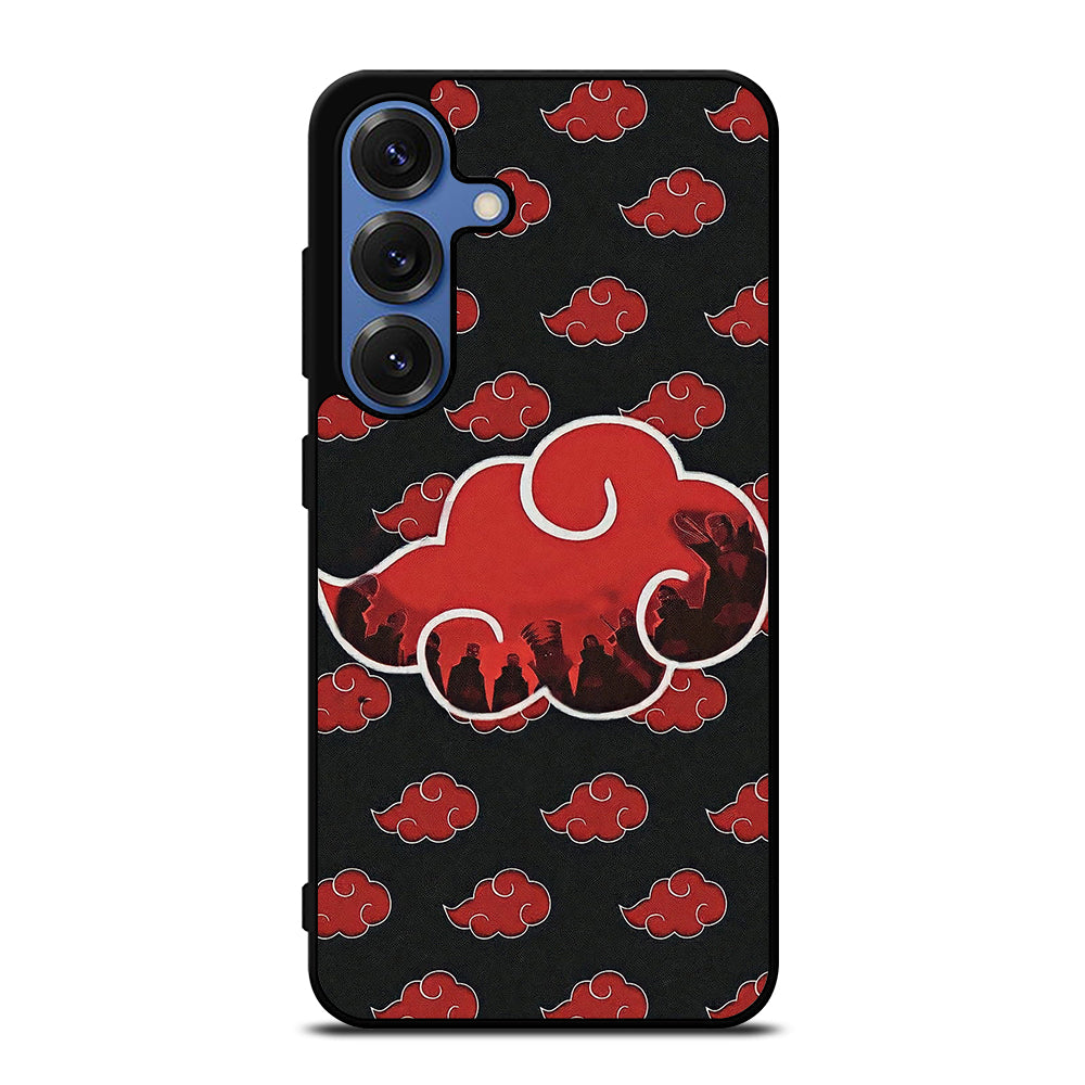 NARUTO AKATSUKI CLOUDS LOGO Samsung Galaxy S25 Case Cover
