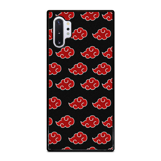 NARUTO AKATSUKI CLOUDS PATTERN Samsung Galaxy Note 10 Plus Case Cover