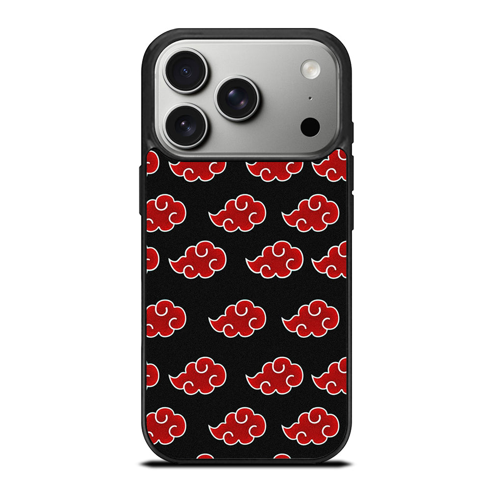 NARUTO AKATSUKI CLOUDS PATTERN iPhone 17 Pro Case Cover