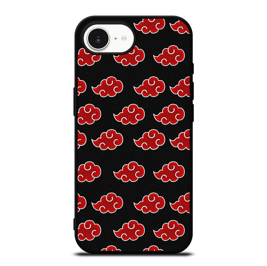 NARUTO AKATSUKI CLOUDS PATTERN iPhone 16e Case Cover