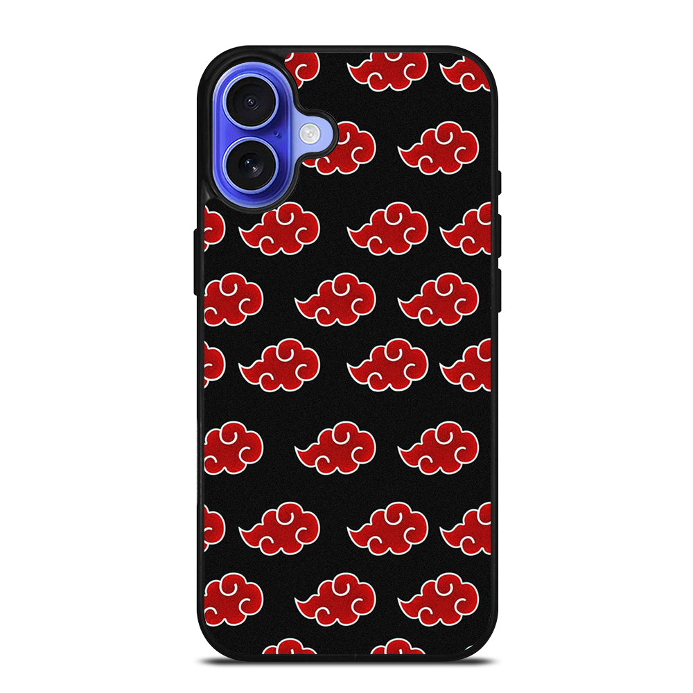 NARUTO AKATSUKI CLOUDS PATTERN iPhone 16 Case Cover