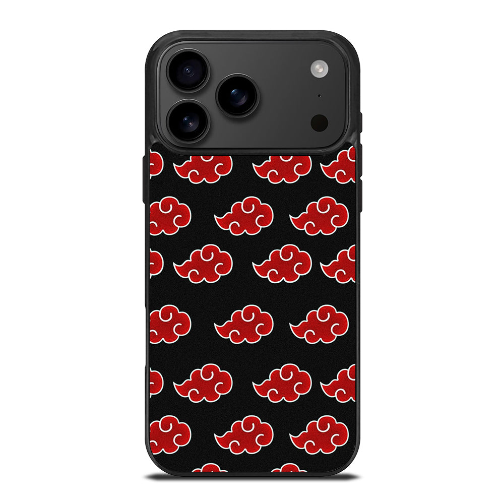 NARUTO AKATSUKI CLOUDS PATTERN iPhone 17 Pro Max Case Cover