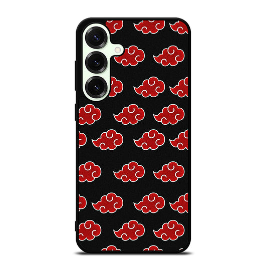 NARUTO AKATSUKI CLOUDS PATTERN Samsung Galaxy S26 Plus Case Cover