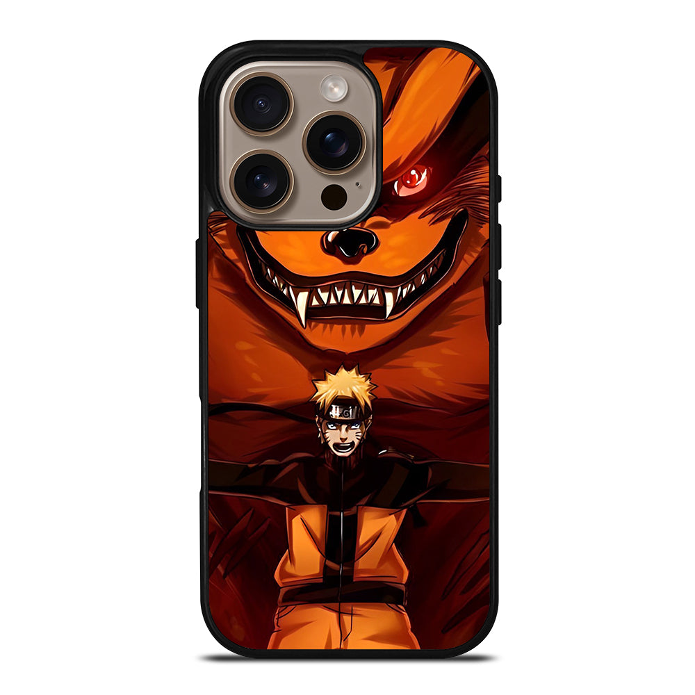 NARUTO AND KURAMA iPhone 16 Pro Case Cover