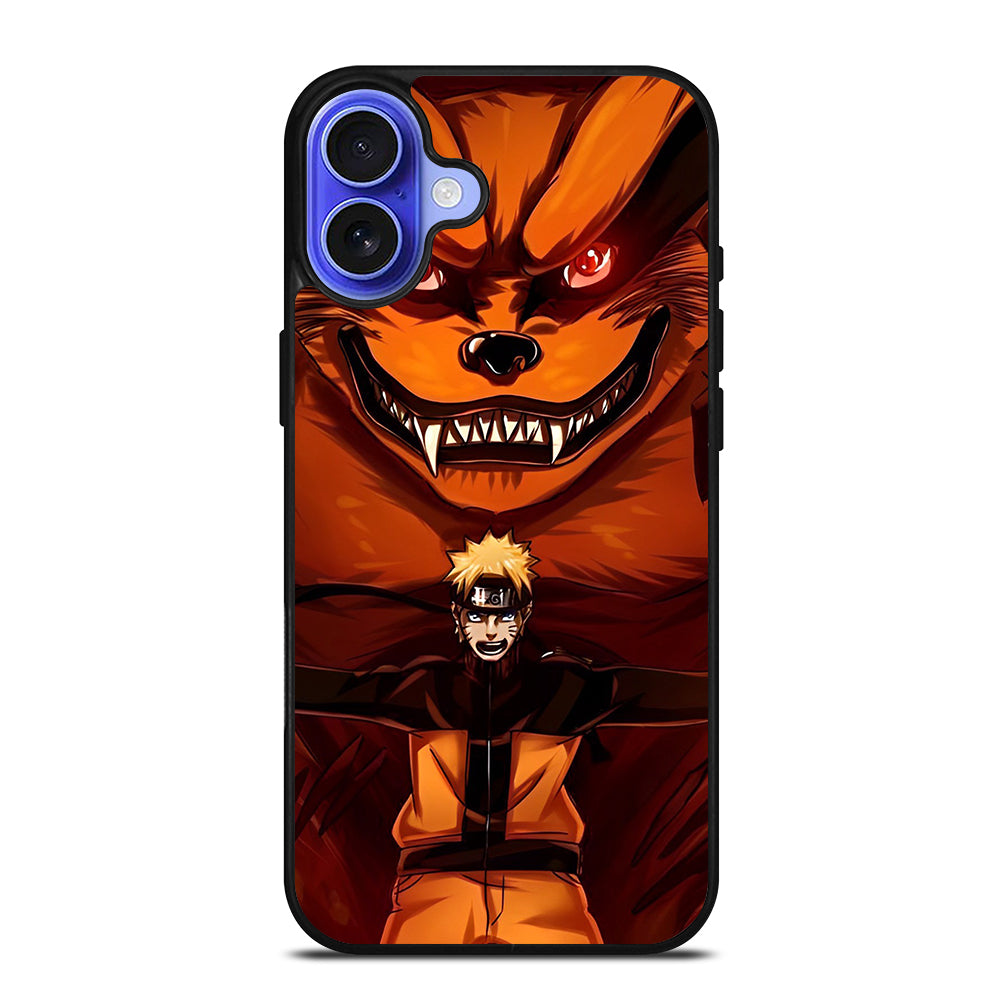 NARUTO AND KURAMA iPhone 16 Case Cover