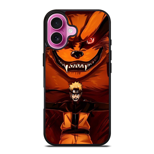 NARUTO AND KURAMA iPhone 16 Plus Case Cover