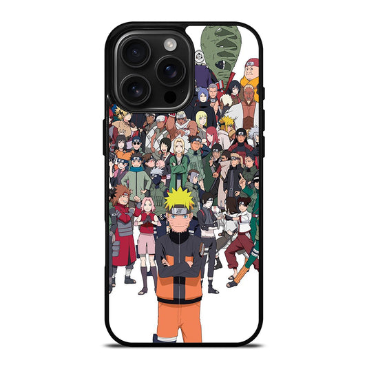 NARUTO ANIME ALL CHARACTERS 1 iPhone 16 Pro Max Case Cover