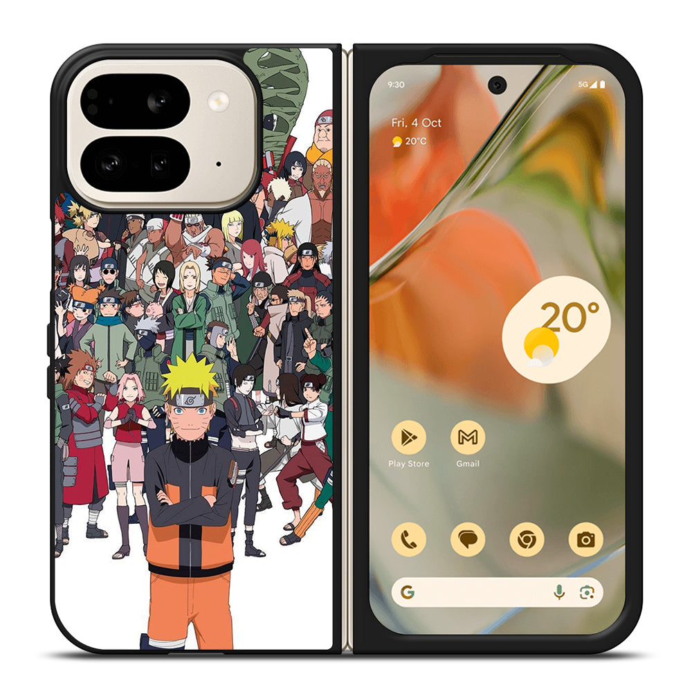 NARUTO ANIME ALL CHARACTERS 1 Google Pixel 9 Pro Fold Case Cover