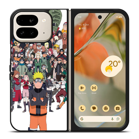 NARUTO ANIME ALL CHARACTERS 1 Google Pixel 9 Pro Fold Case Cover