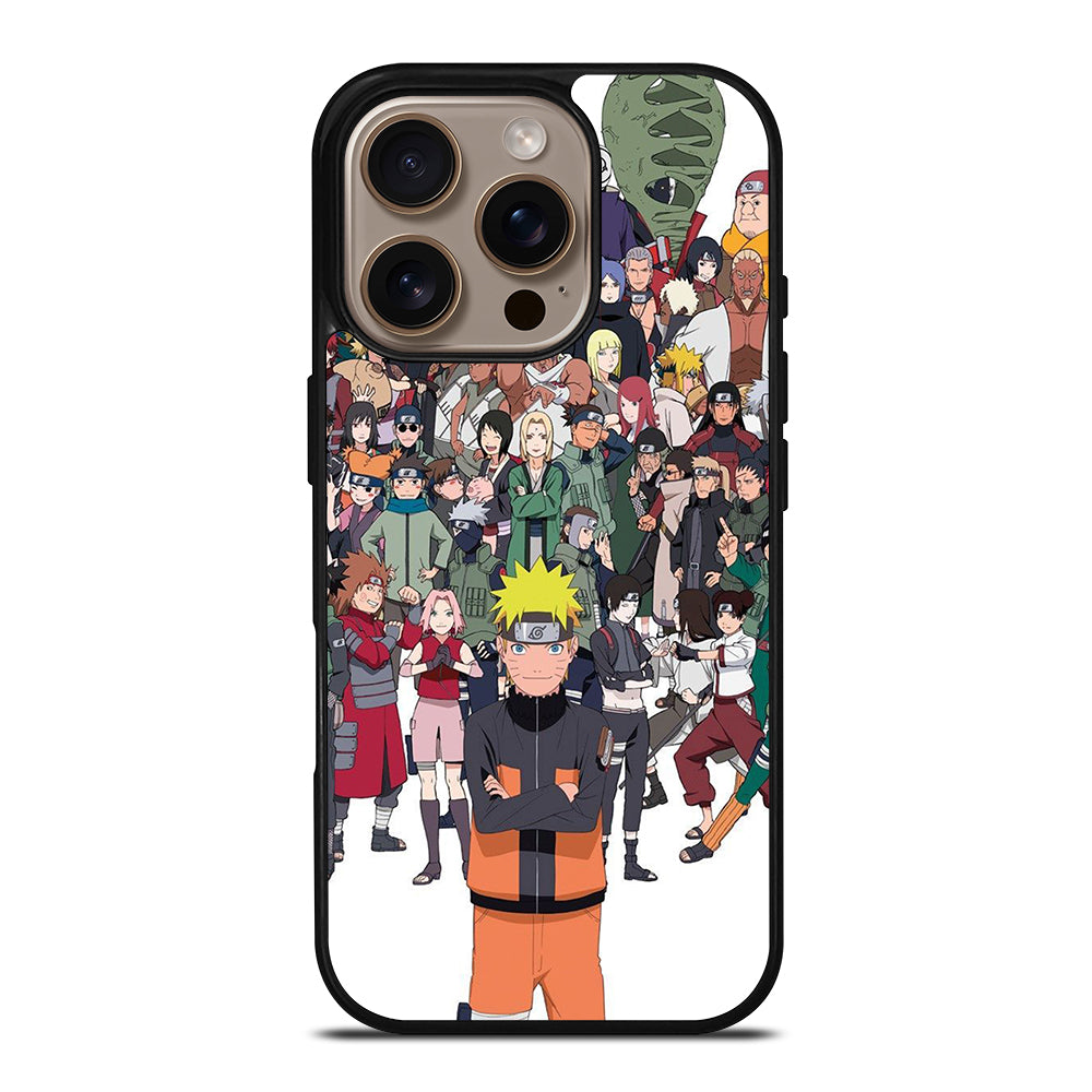 NARUTO ANIME ALL CHARACTERS 1 iPhone 16 Pro Case Cover
