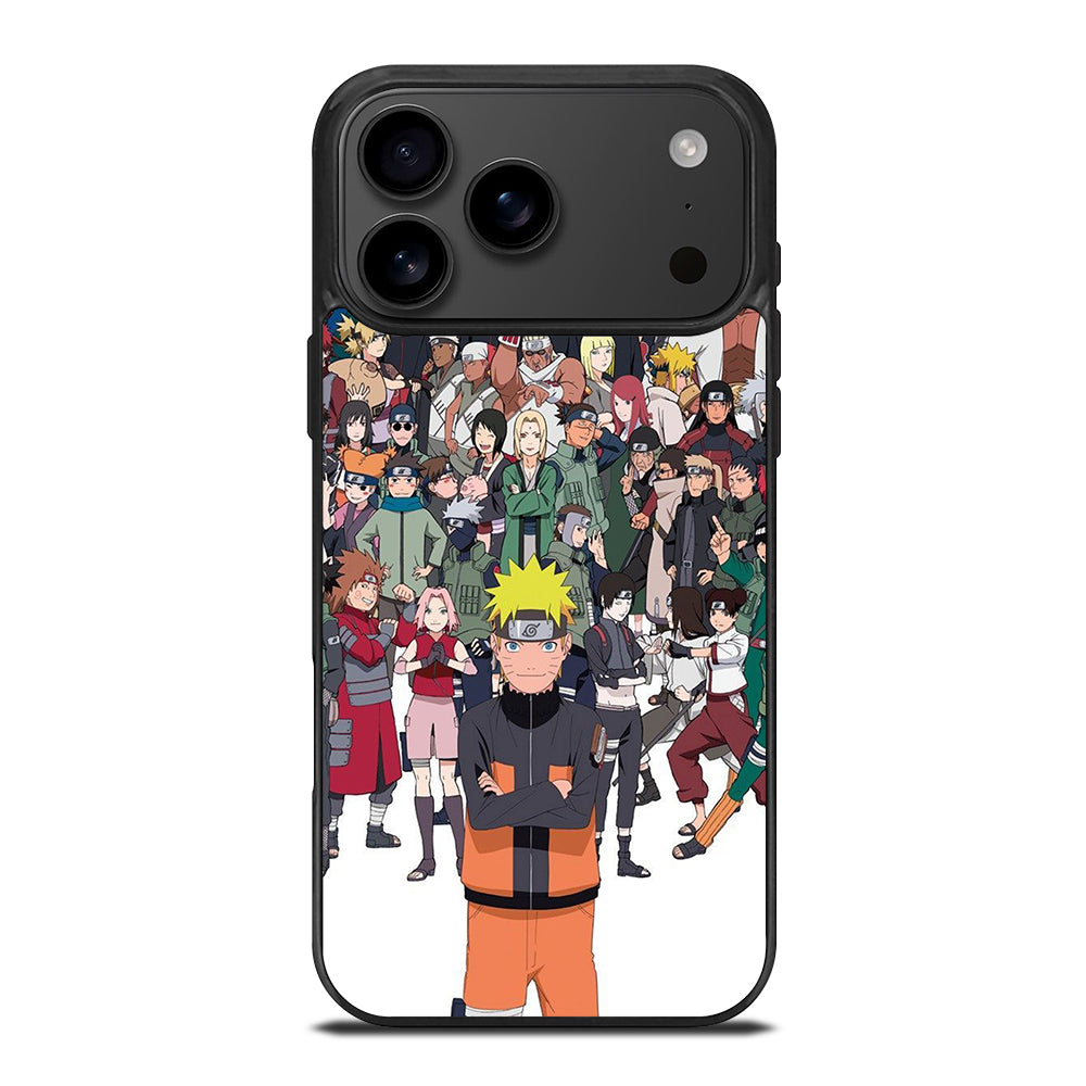 NARUTO ANIME ALL CHARACTERS 1 iPhone 17 Pro Max Case Cover