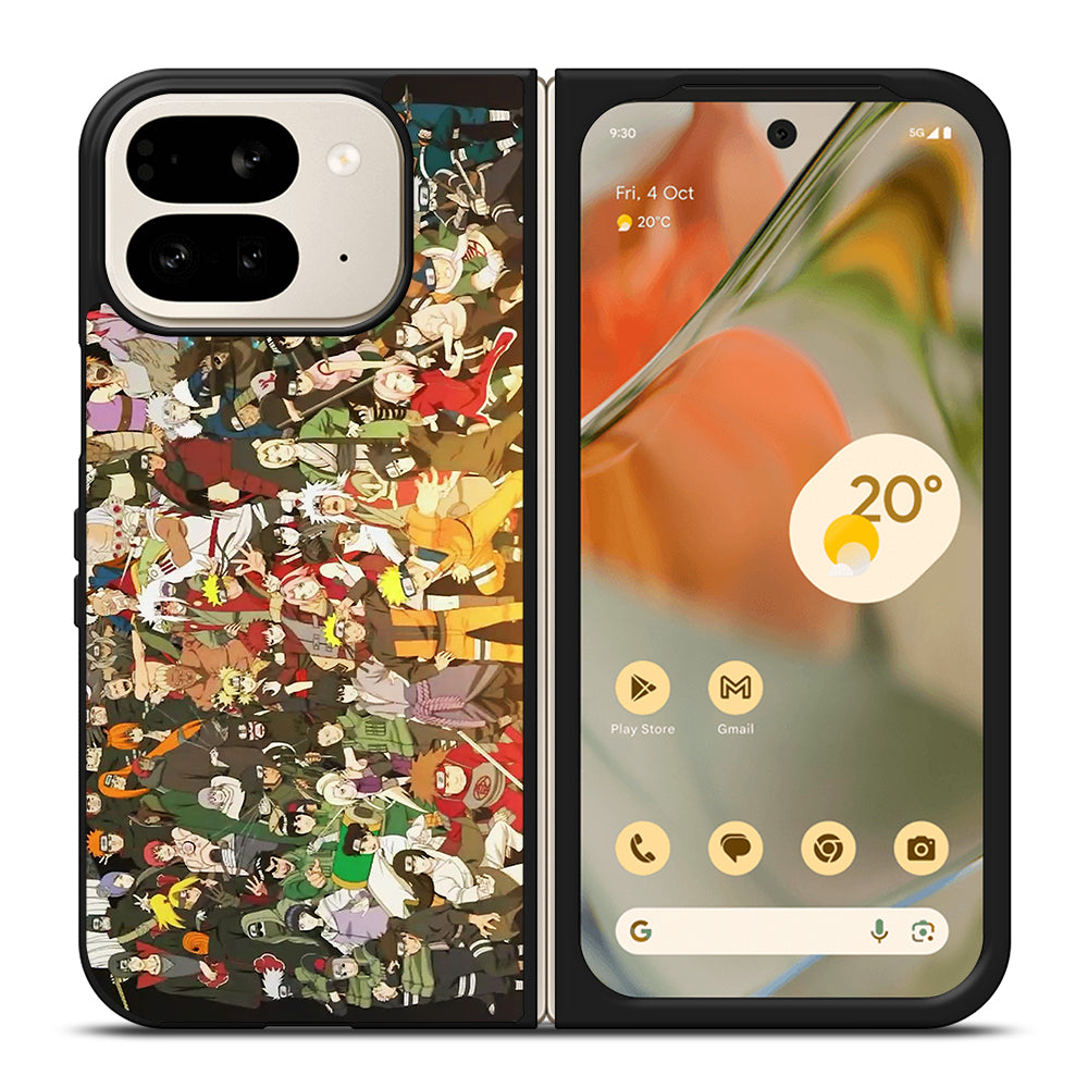 NARUTO ANIME ALL CHARACTERS 2 Google Pixel 9 Pro Fold Case Cover
