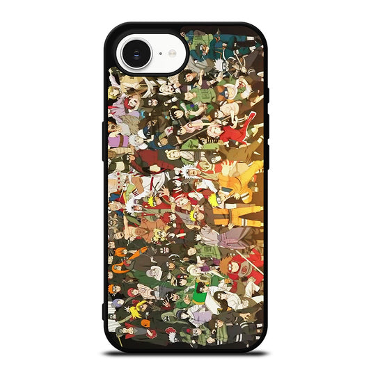 NARUTO ANIME ALL CHARACTERS 2 iPhone 16e Case Cover
