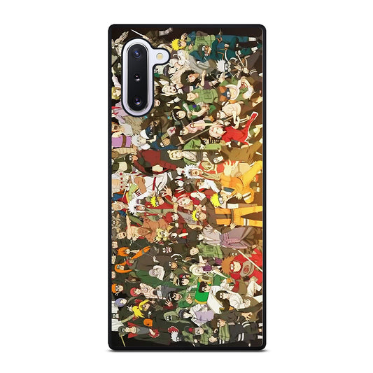 NARUTO ANIME ALL CHARACTERS 2 Samsung Galaxy Note 10 Case Cover