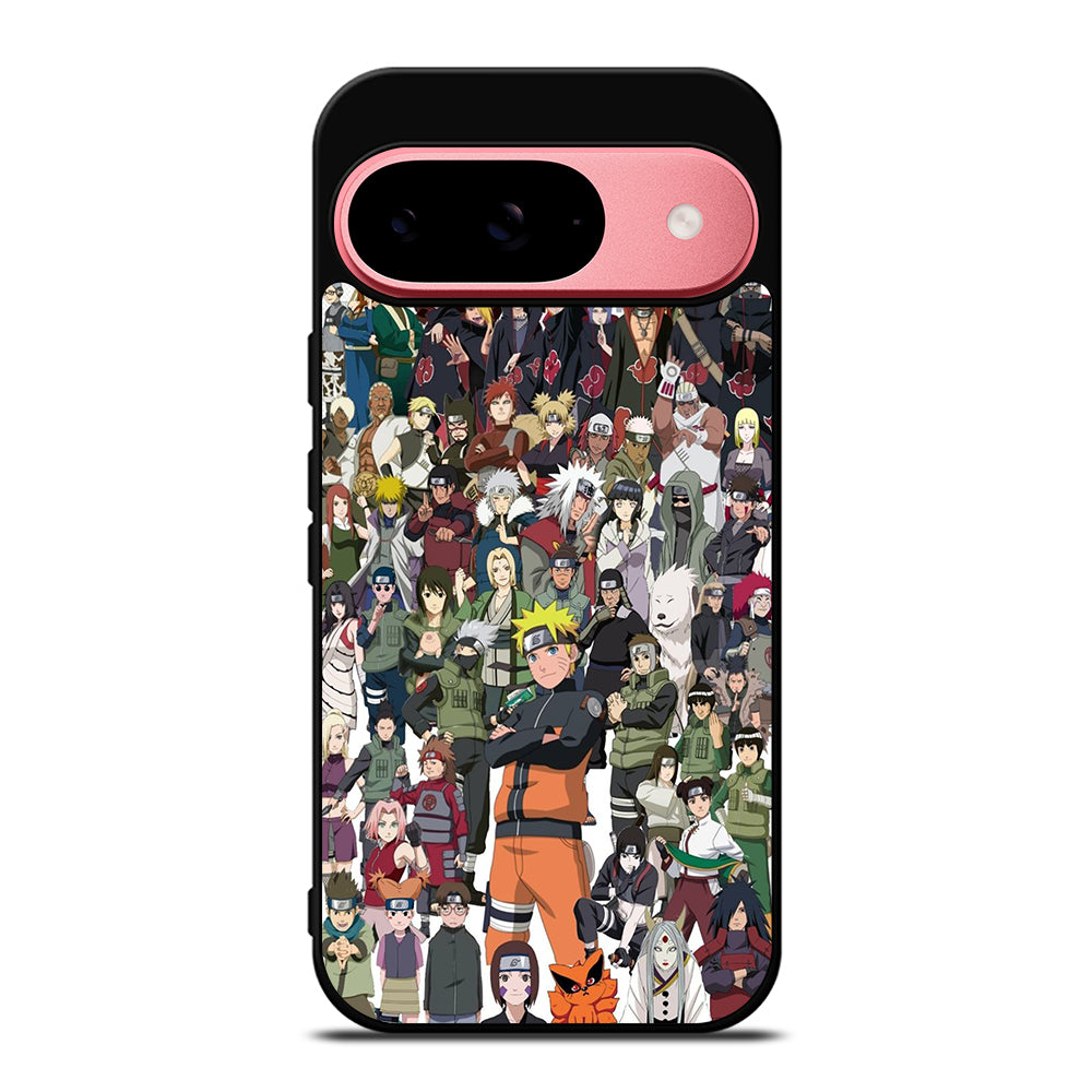 NARUTO ANIME ALL CHARACTERS 3 Google Pixel 9 Case Cover
