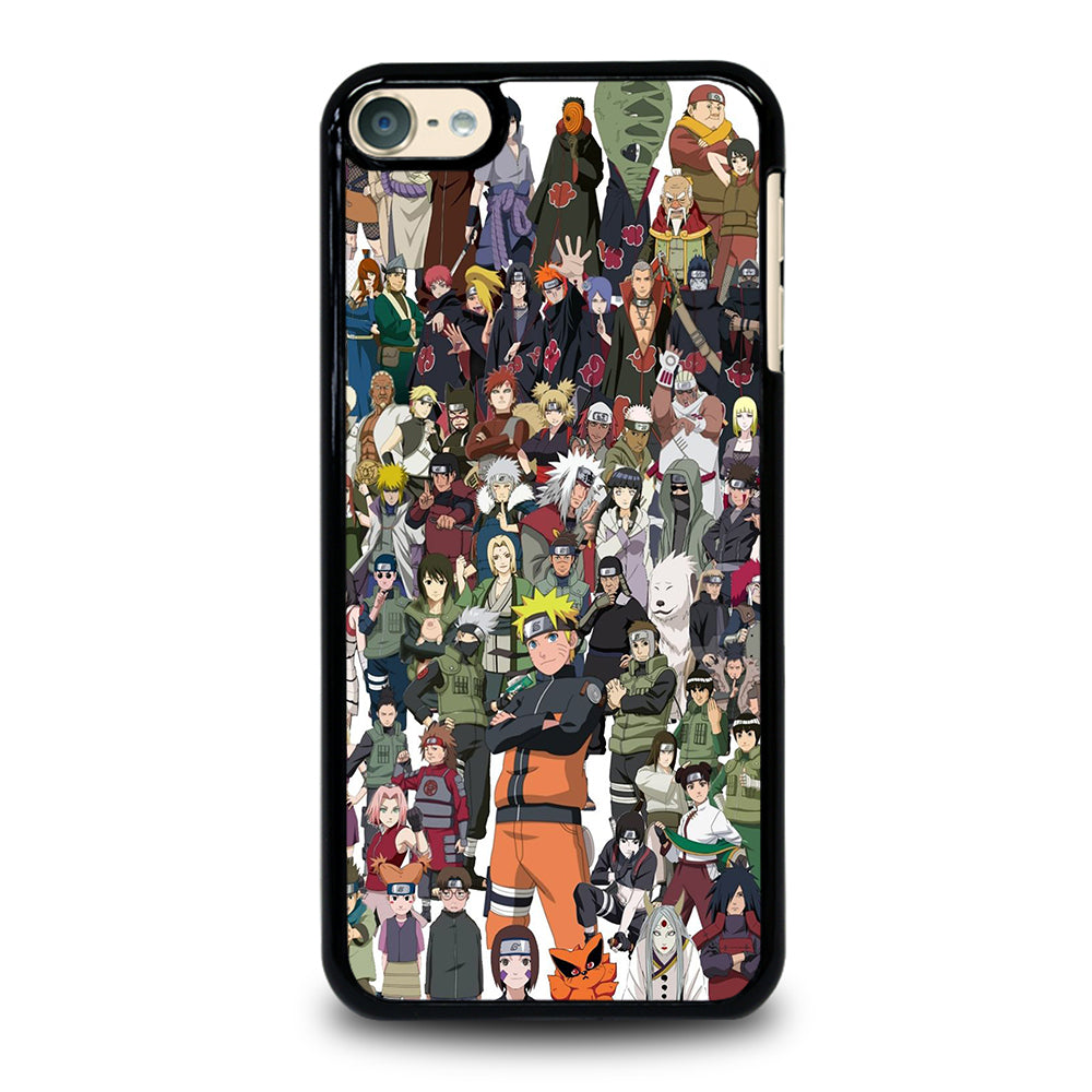 NARUTO ANIME ALL CHARACTERS 3 iPod Touch 6 Case Cover