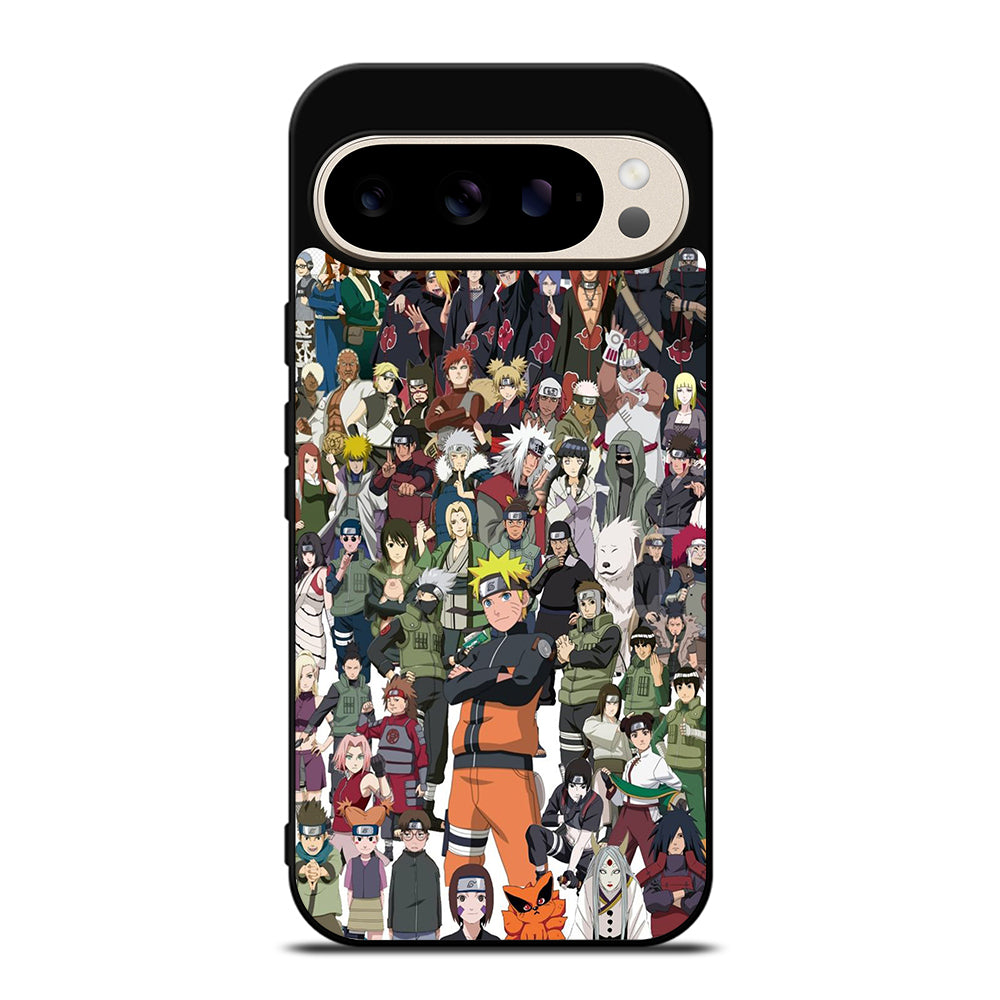 NARUTO ANIME ALL CHARACTERS 3 Google Pixel 9 Pro Case Cover