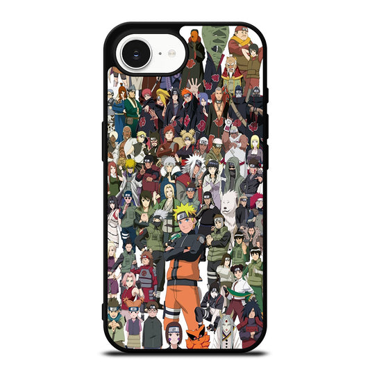 NARUTO ANIME ALL CHARACTERS 3 iPhone 16e Case Cover