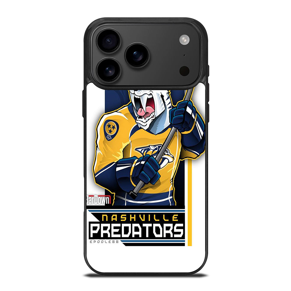 NASHVILLE PREDATORS HOCKEY 1 iPhone 17 Pro Max Case Cover