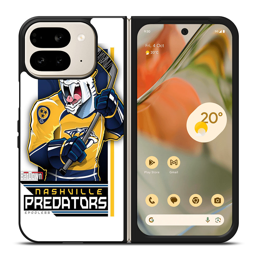 NASHVILLE PREDATORS HOCKEY 1 Google Pixel 9 Pro Fold Case Cover