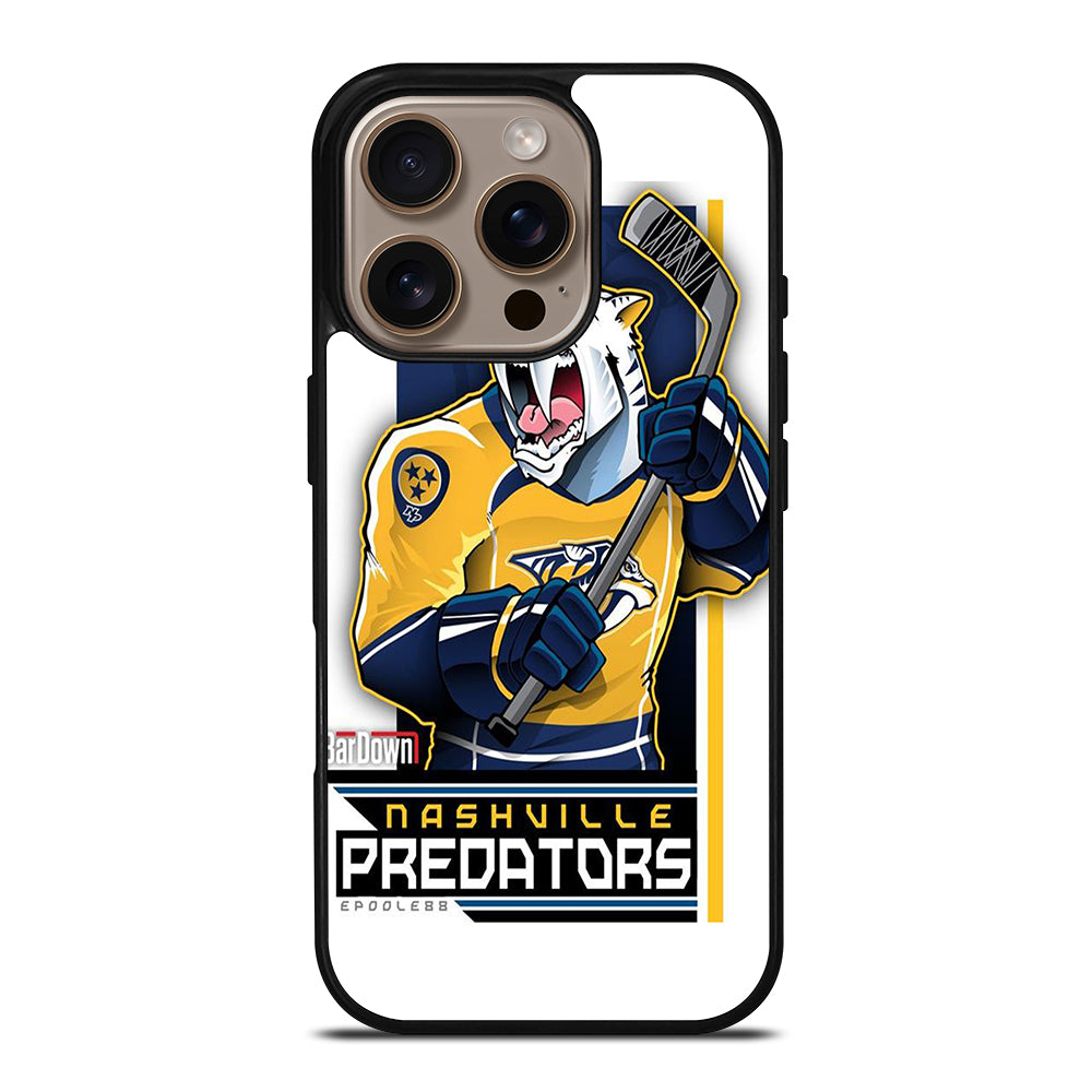 NASHVILLE PREDATORS HOCKEY 1 iPhone 16 Pro Case Cover