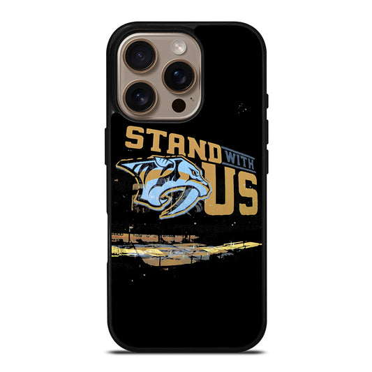 NASHVILLE PREDATORS HOCKEY 3 iPhone 16 Pro Case Cover