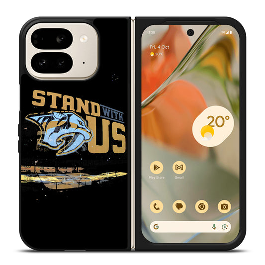 NASHVILLE PREDATORS HOCKEY 3 Google Pixel 9 Pro Fold Case Cover