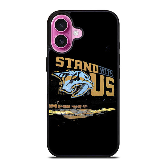 NASHVILLE PREDATORS HOCKEY 3 iPhone 16 Plus Case Cover