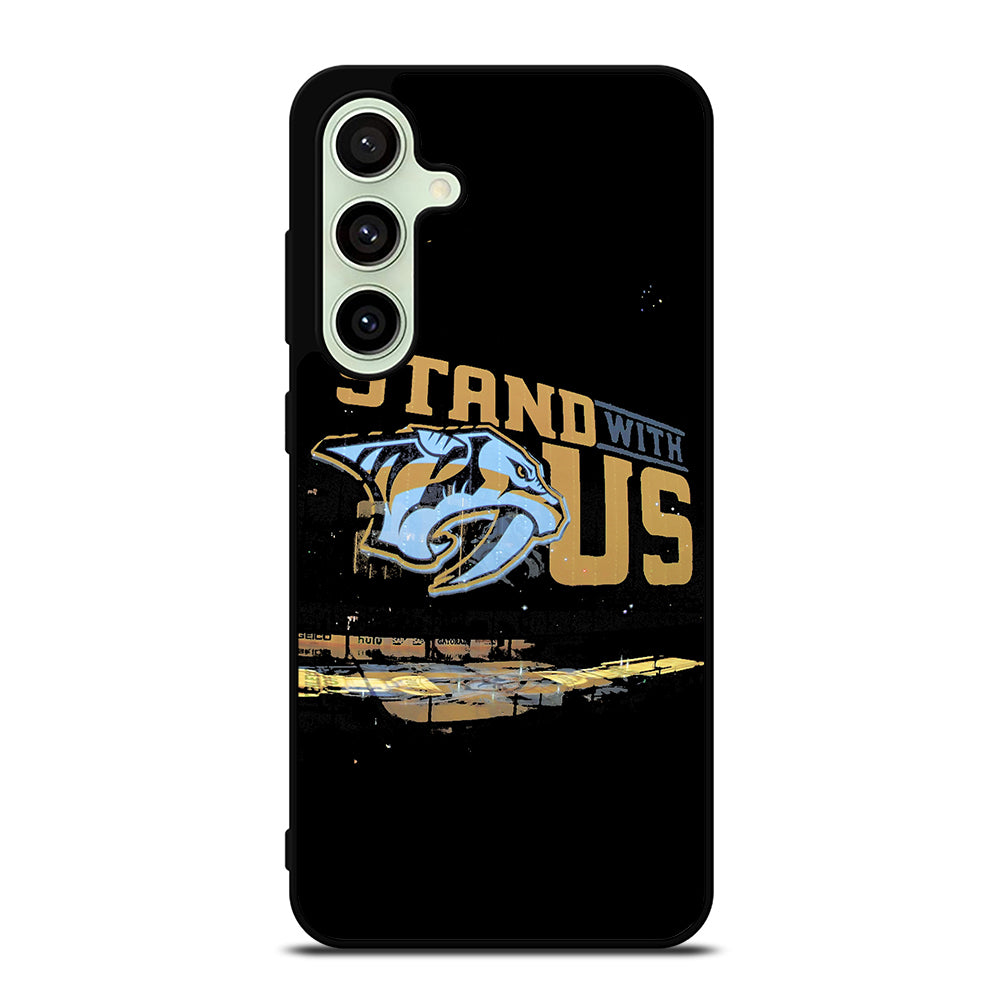 NASHVILLE PREDATORS HOCKEY 3 Samsung Galaxy S24 FE Case Cover