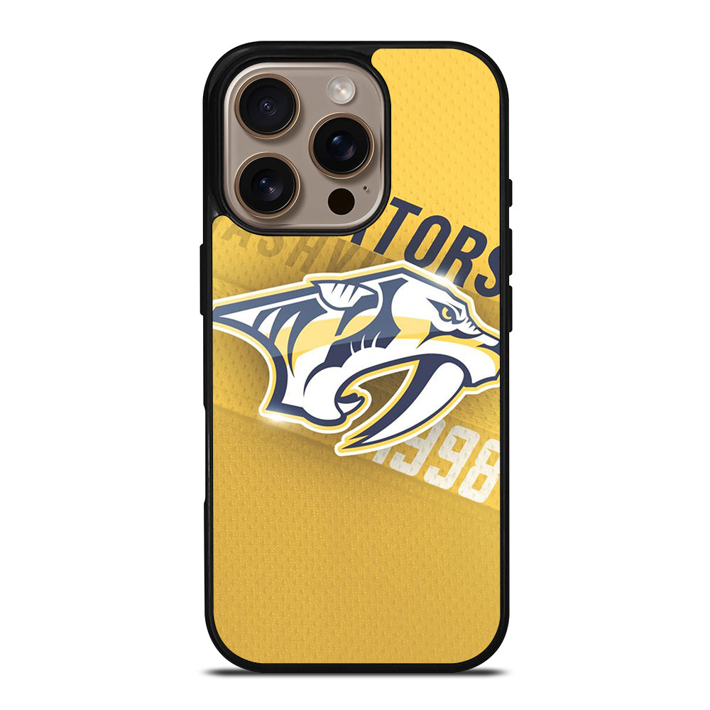 NASHVILLE PREDATORS LOGO NHL iPhone 16 Pro Case Cover