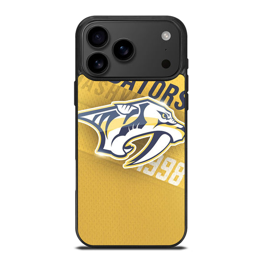 NASHVILLE PREDATORS LOGO NHL iPhone 17 Pro Max Case Cover