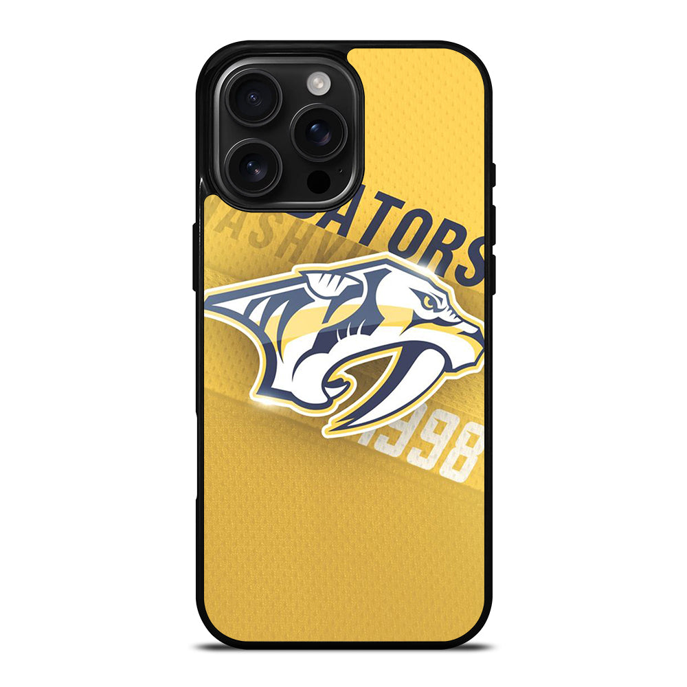 NASHVILLE PREDATORS LOGO NHL iPhone 16 Pro Max Case Cover