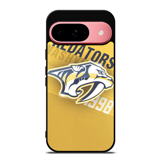 NASHVILLE PREDATORS LOGO NHL Google Pixel 9 Case Cover