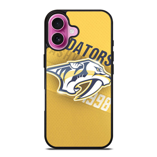 NASHVILLE PREDATORS LOGO NHL iPhone 16 Plus Case Cover