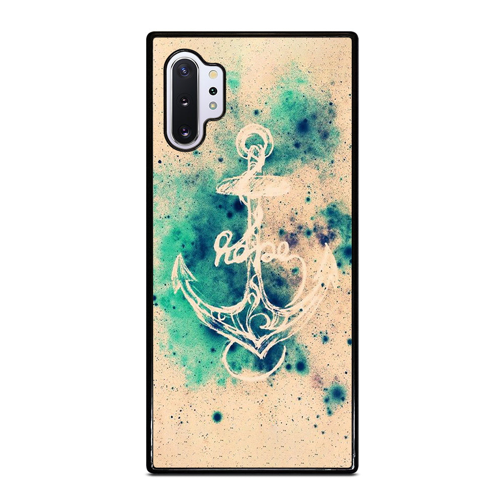 NAUTICAL ANCHOR ART LOGO Samsung Galaxy Note 10 Plus Case Cover
