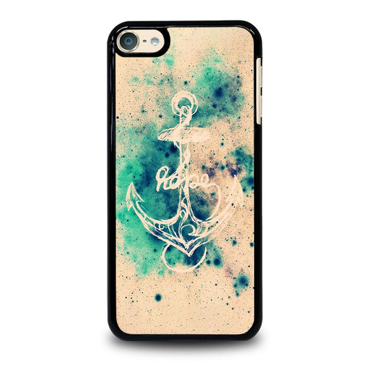 NAUTICAL ANCHOR ART LOGO iPod Touch 6 Case Cover