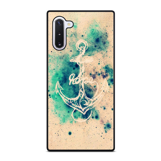 NAUTICAL ANCHOR ART LOGO Samsung Galaxy Note 10 Case Cover