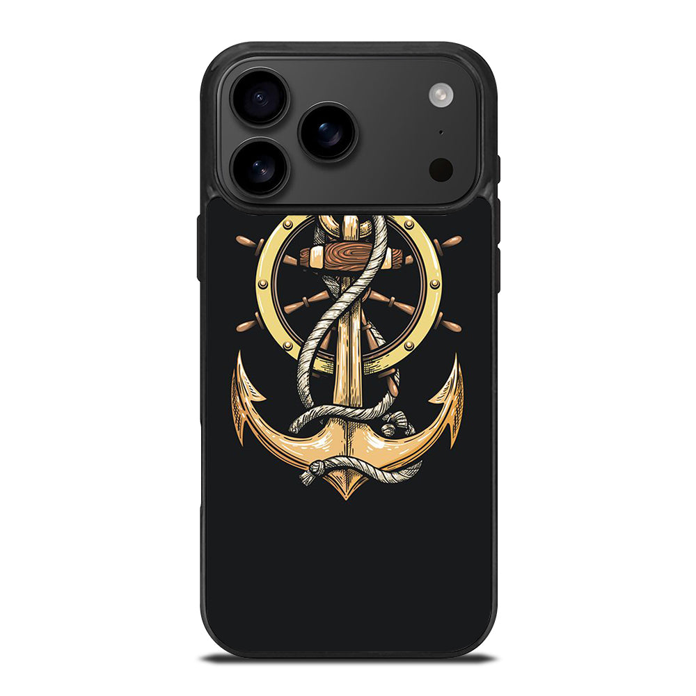 NAUTICAL ANCHOR EMBLEM iPhone 17 Pro Max Case Cover