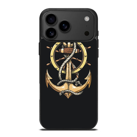 NAUTICAL ANCHOR EMBLEM iPhone 17 Pro Max Case Cover