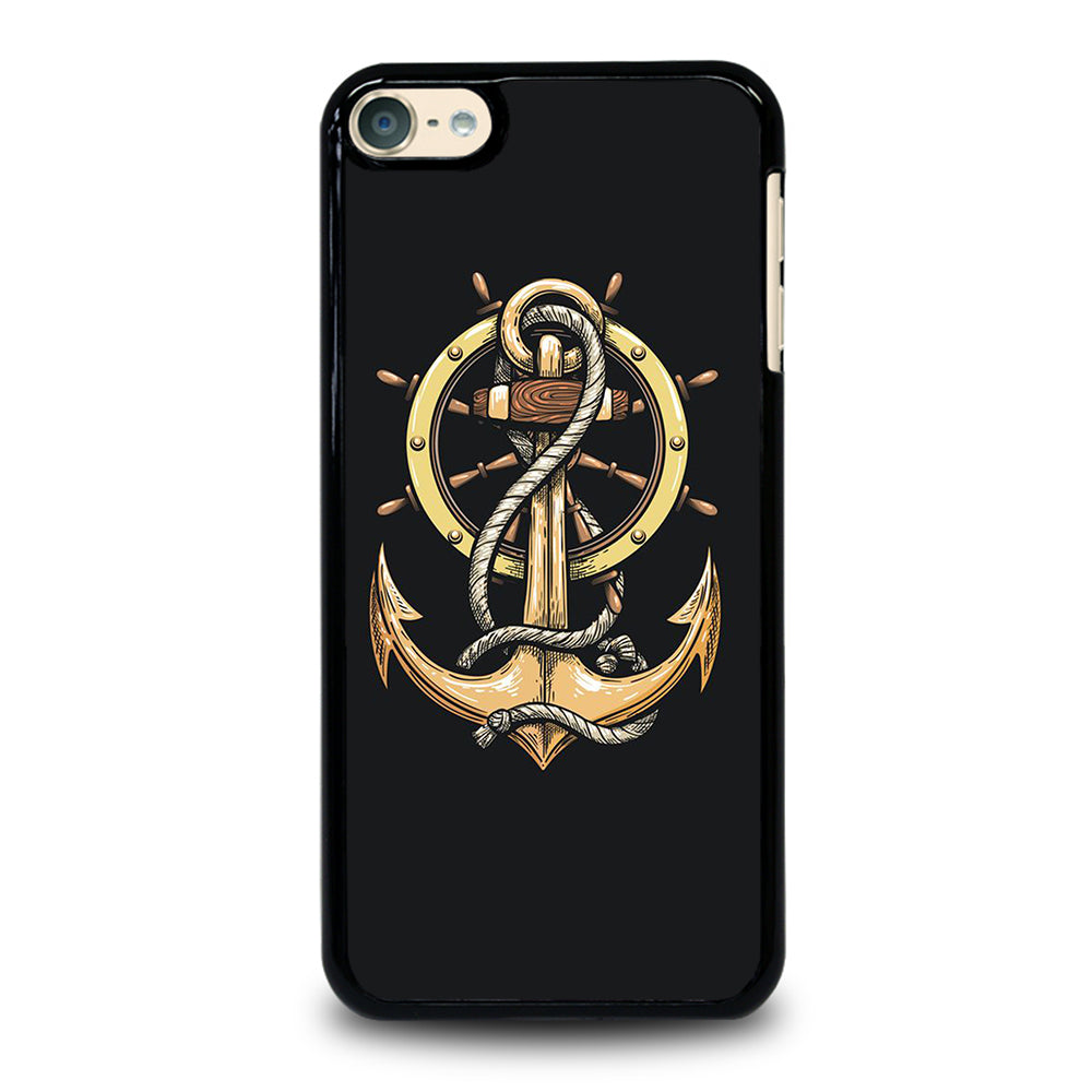 NAUTICAL ANCHOR EMBLEM iPod Touch 6 Case Cover