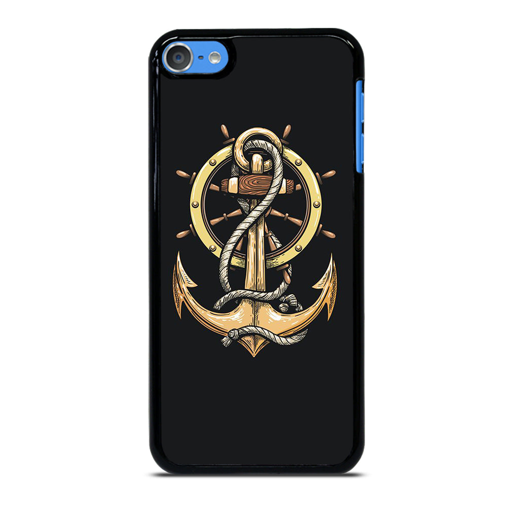 NAUTICAL ANCHOR EMBLEM iPod Touch 7 Case Cover