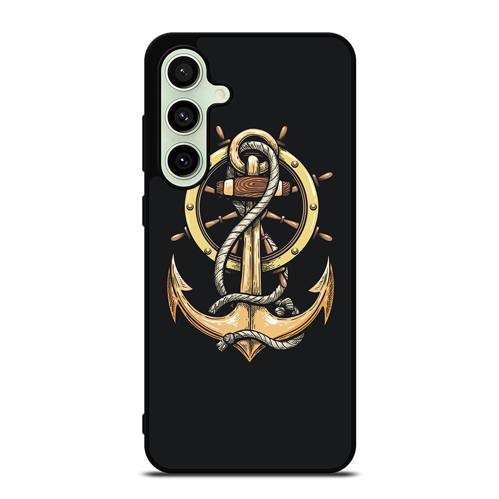 NAUTICAL ANCHOR EMBLEM Samsung Galaxy S24 FE Case Cover