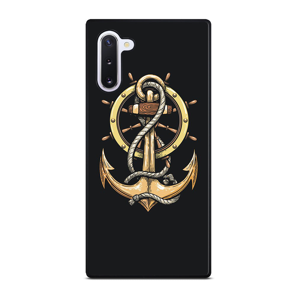 NAUTICAL ANCHOR EMBLEM Samsung Galaxy Note 10 Case Cover