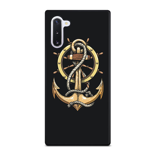 NAUTICAL ANCHOR EMBLEM Samsung Galaxy Note 10 Case Cover