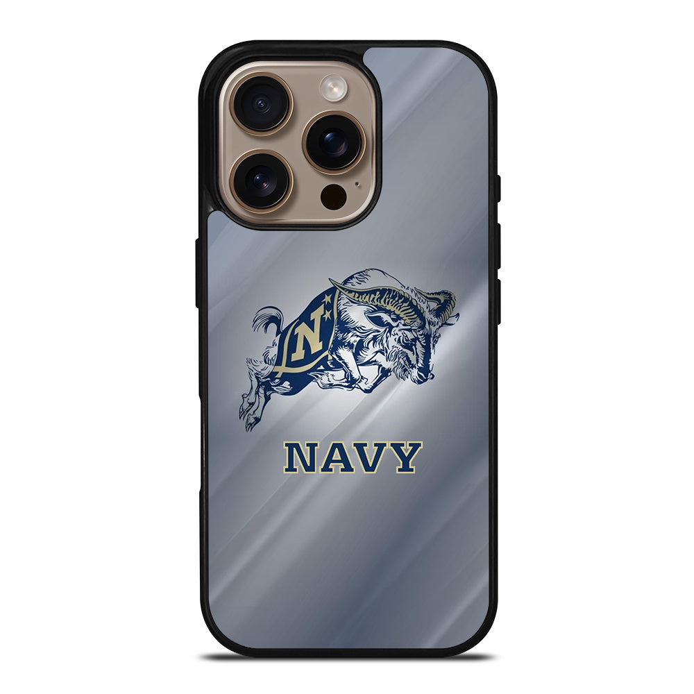 NAVY MIDSHIPMEN LOGO NFL iPhone 16 Pro Case Cover