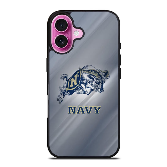 NAVY MIDSHIPMEN LOGO NFL iPhone 16 Plus Case Cover