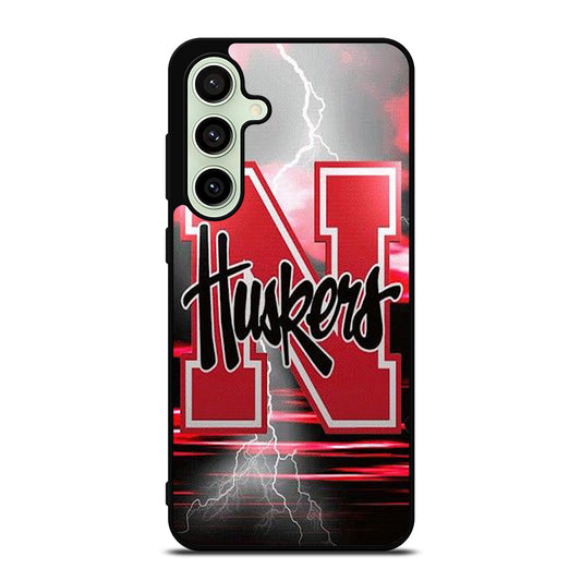 NEBRASKA CORNHUSKERS ICON Samsung Galaxy S24 FE Case Cover